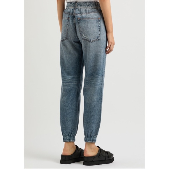 NWT Rag & Bone Miramar Terry Jogger Pants Jeans Printed Denim Size XXS - Picture 9 of 10